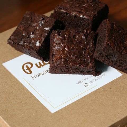 

Fudge Brownies Fudgy Brownie Original / No Topping