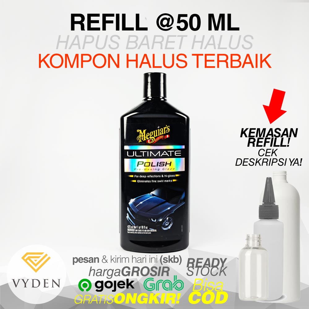 FD MEGUIARS Ultimate Polish Repack Penghilang Baret Kompon Halus Kilap Tinggi MURAH