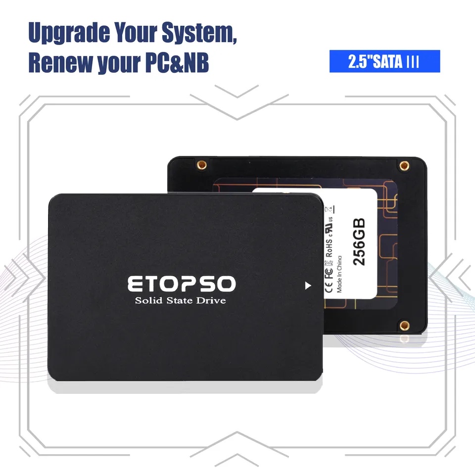 Etopso SSD 256GB SATA III 2.5&quot; 6Gb/s