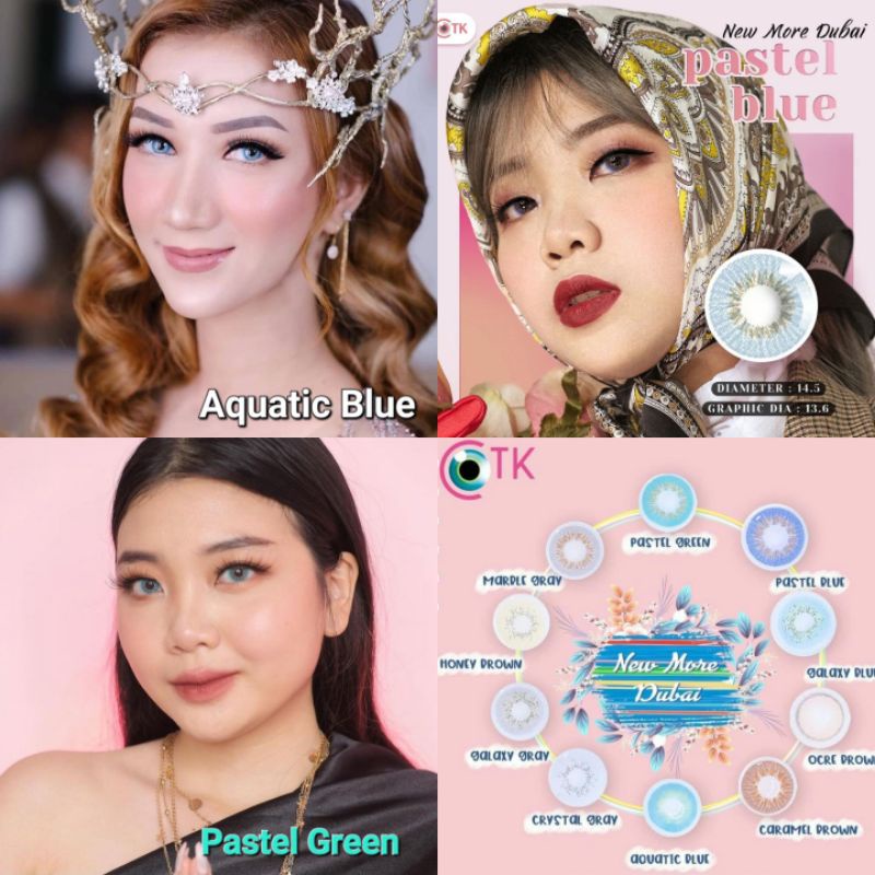 SOFTLENS NEW MORE DUBAI MADE IN KOREA (KHUSUS NORMAL)