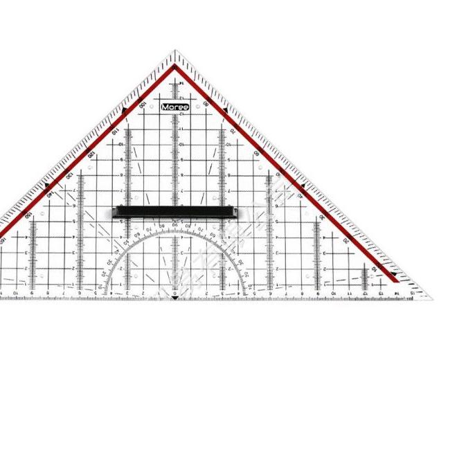 

♣ moree penggaris segitiga pegangan besar 30cm ☎