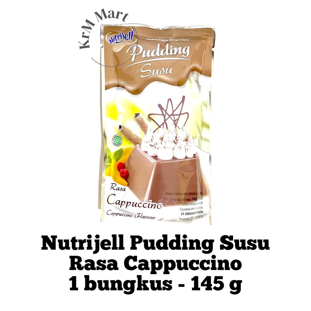 

Nutrijell Pudding Susu rasa Cappuccino 145 gr puding nutrijel capucino