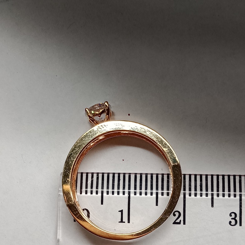 Cincin Emas 17K - 2.2 Gr Kadar 750 - 4445