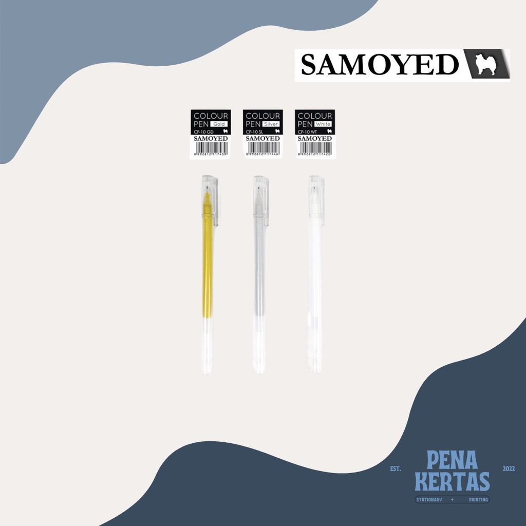 

Pulpen Warna / Colour Pen Samoyed