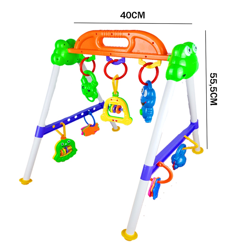 ( BISA COD )Sekawantoys Baby Musical Play Gym / mainan musik rattle bayi ( SKW.2027C )