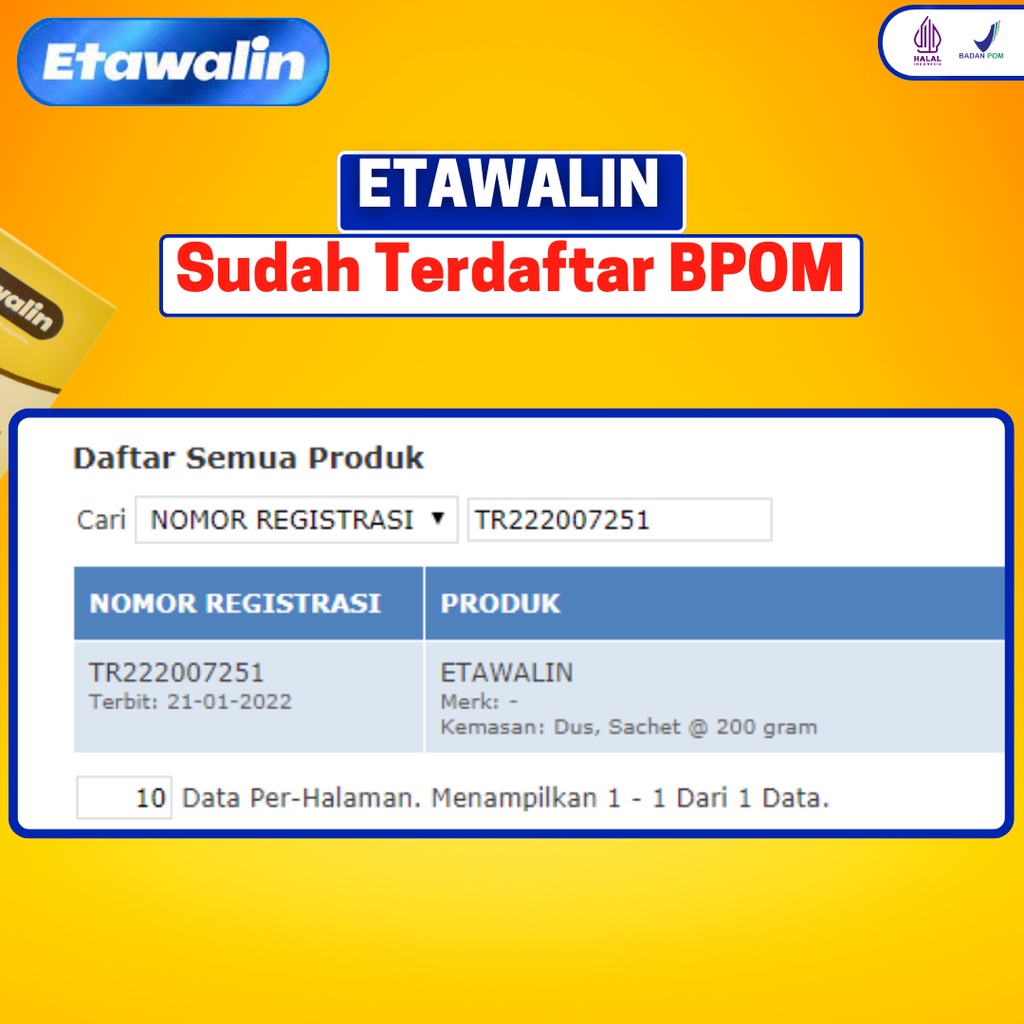 PAKET 3 BOX ETAWALIN | Susu Etawa Atasi Nyeri Sendi Tingkatkan Kepadatan &amp; Kesehatan Tulang