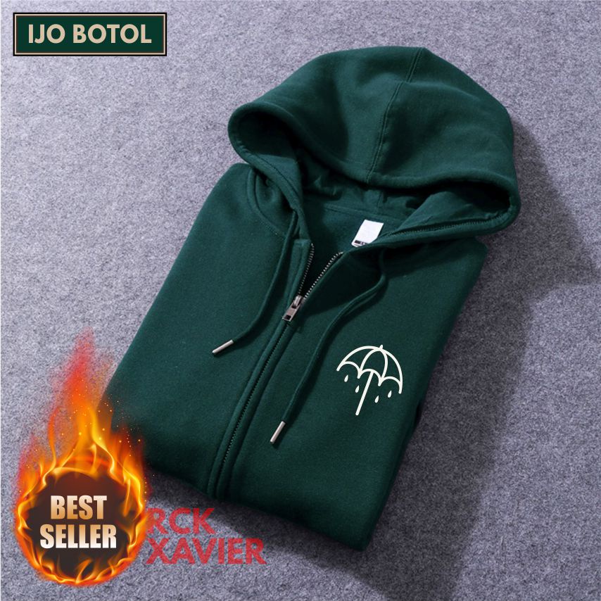 BMTH SWEATER HOODIE DISTRO Pria Wanita Jumper Premium Bahan Fleece Tebal