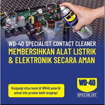 WD-40 Specialist Contact Cleaner Fast Drying Cairan WD 40 Pembersih Peralatan Listrik Elektronik Komputer