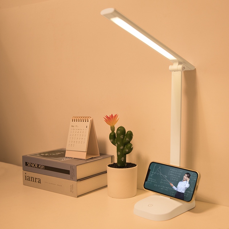 Baterai - Lampu Baca Meja Belajar USB Foldable Desk Lamp LED - 2000Mah / portable lamp study