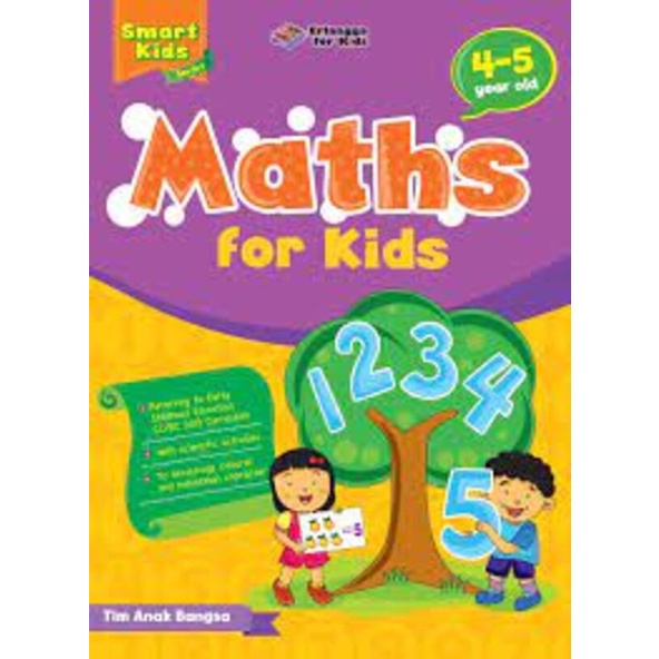Erlangga For Kids - SMART Kids Series Math For Kids (4-5 tahun)