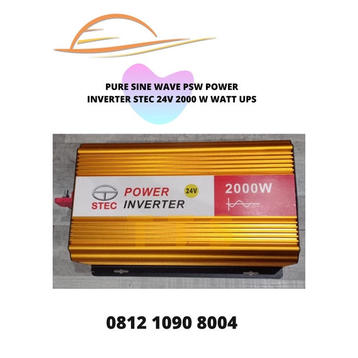 Pure sine wave PSW inverter STEC 24v 24 v 2000w 2000 w watt CPS
