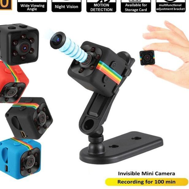 ♨ Kamera Mini DV SQ 11 Spy Camera CCTV Mini FULL HD 720p SQ11 Kamera Spy ✵