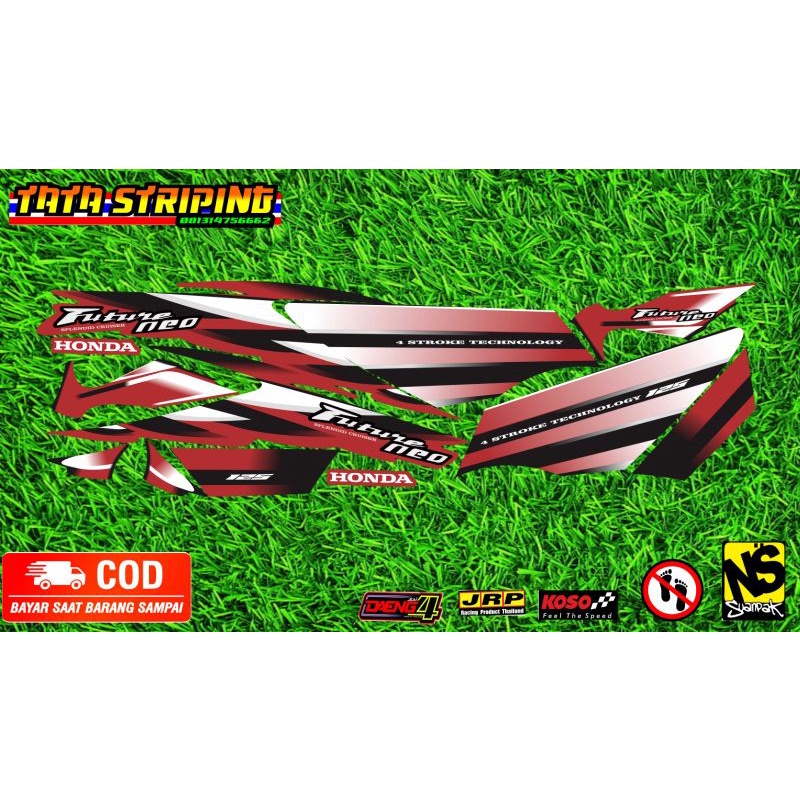 striping wave 125 future Neo wave 125 Vietnam Supra x 125