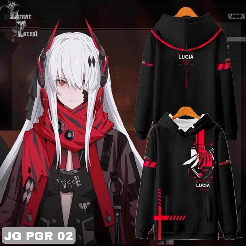 Jaket Hoodie Jumper Game Punishing Gray raven