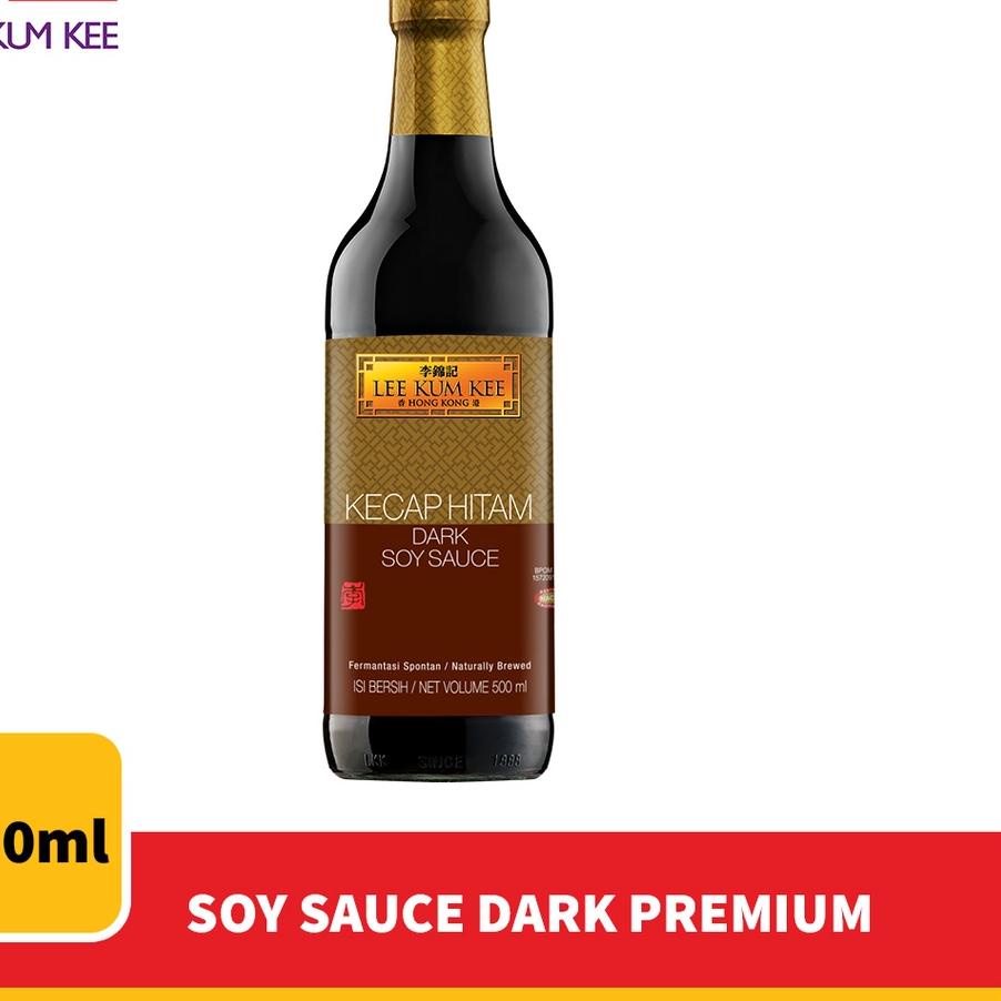 

℗ LEE KUM KEE Soy Sauce Dark Premium Kecap Hitam 500 ml ◊