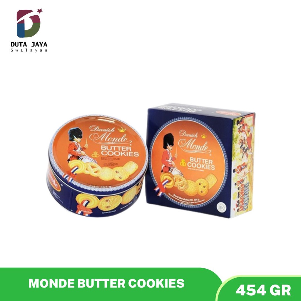 

Danish Monde Biscuit Butter Cookies 454 Gram