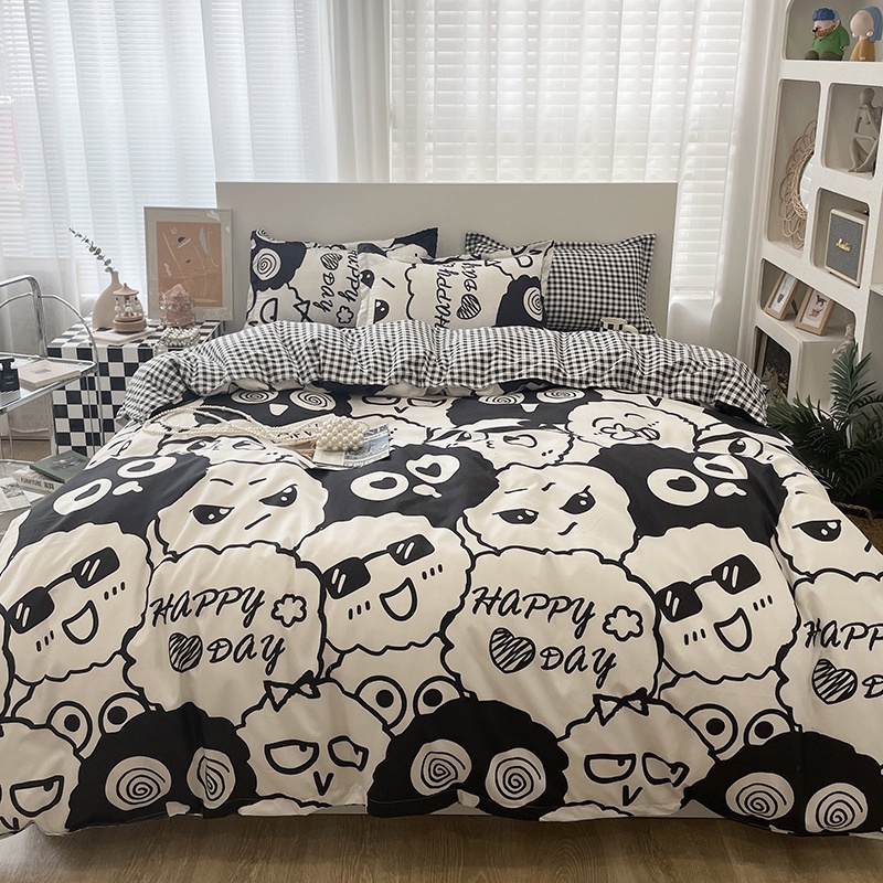 Selimut BedCover Motif Aesthetic Termurah Selimut Polyester Premium Only Selimut Size 180x200CM