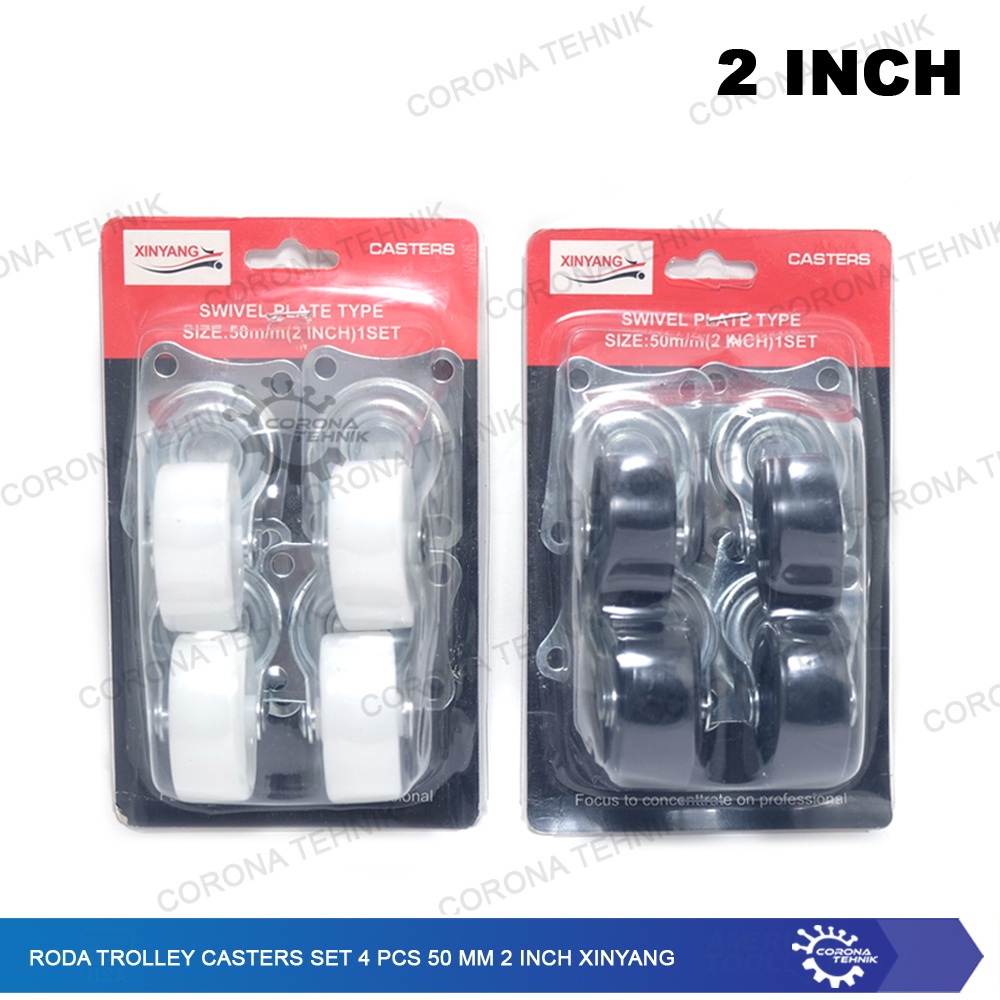 Set 4 Pcs 50 mm 2 Inch XINYANG Roda Trolley Casters