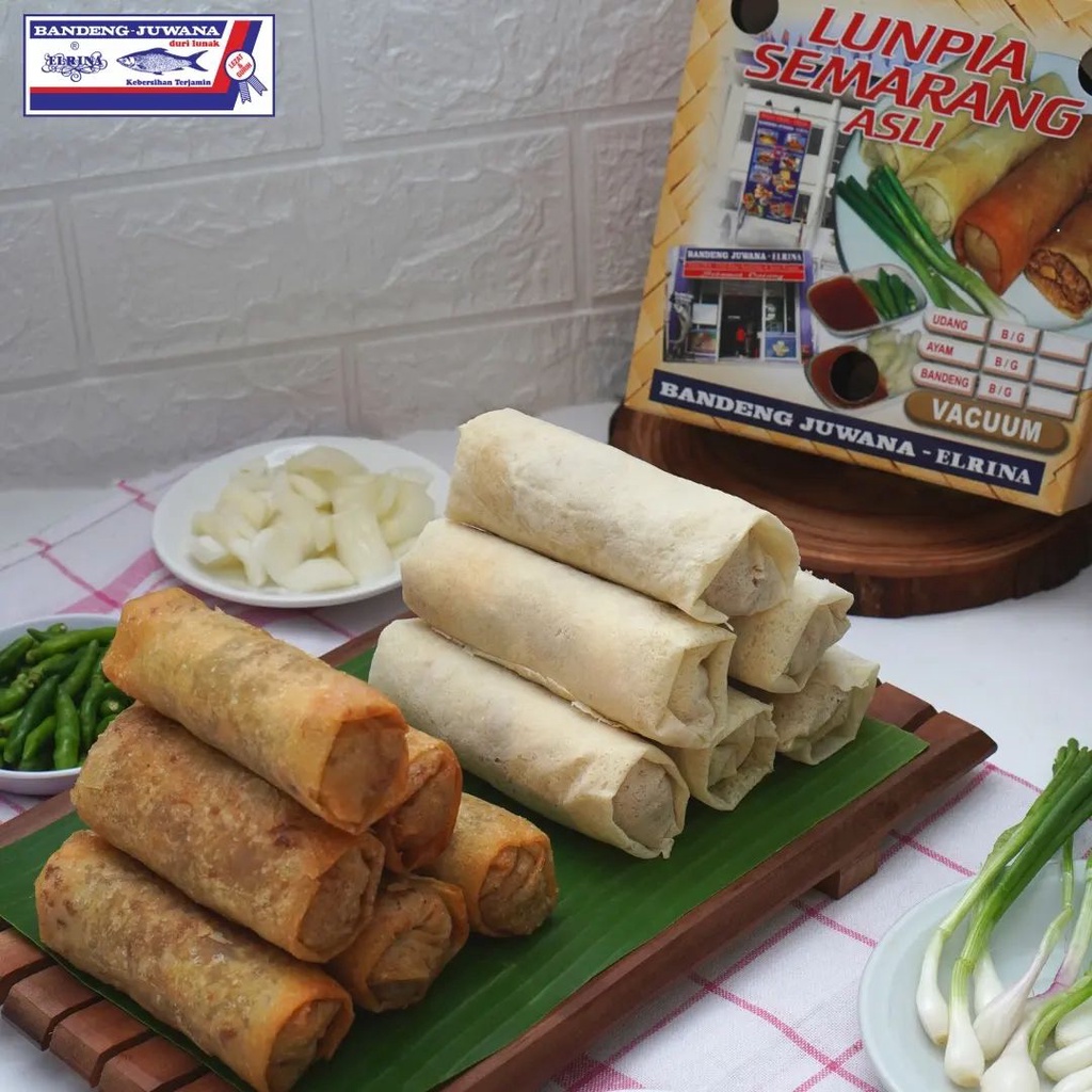 

LUMPIA semarang - goreng isi 5 | bandeng juwana