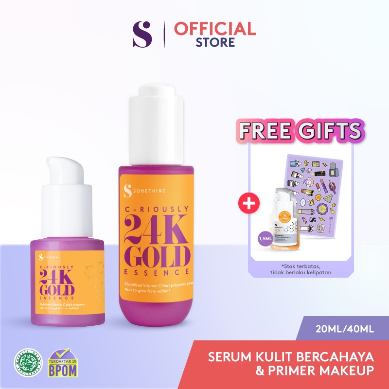 Jual Somethinc Criously K Gold Essence Serum Kulit Glowing