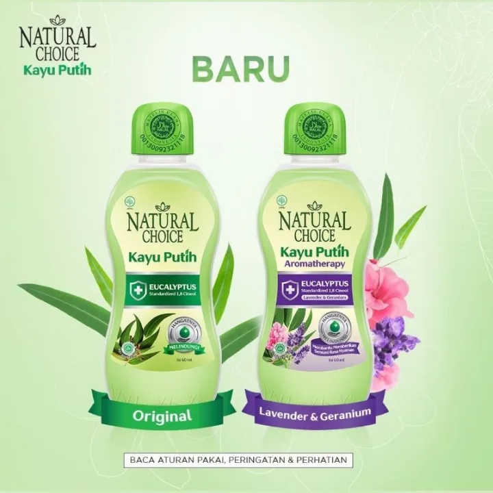 NATURAL CHOICE MINYAK KAYU PUTIH 60ML