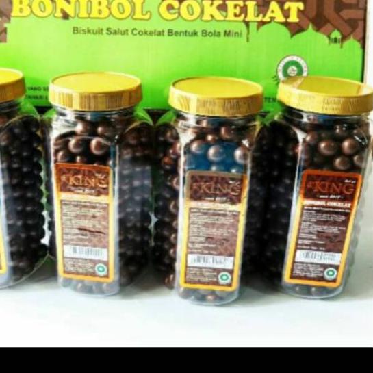 

✸ D'KING Cokelat Bola Bonibol 1 dus isi 4 Toples @250 gr Paket Lebaran ☑