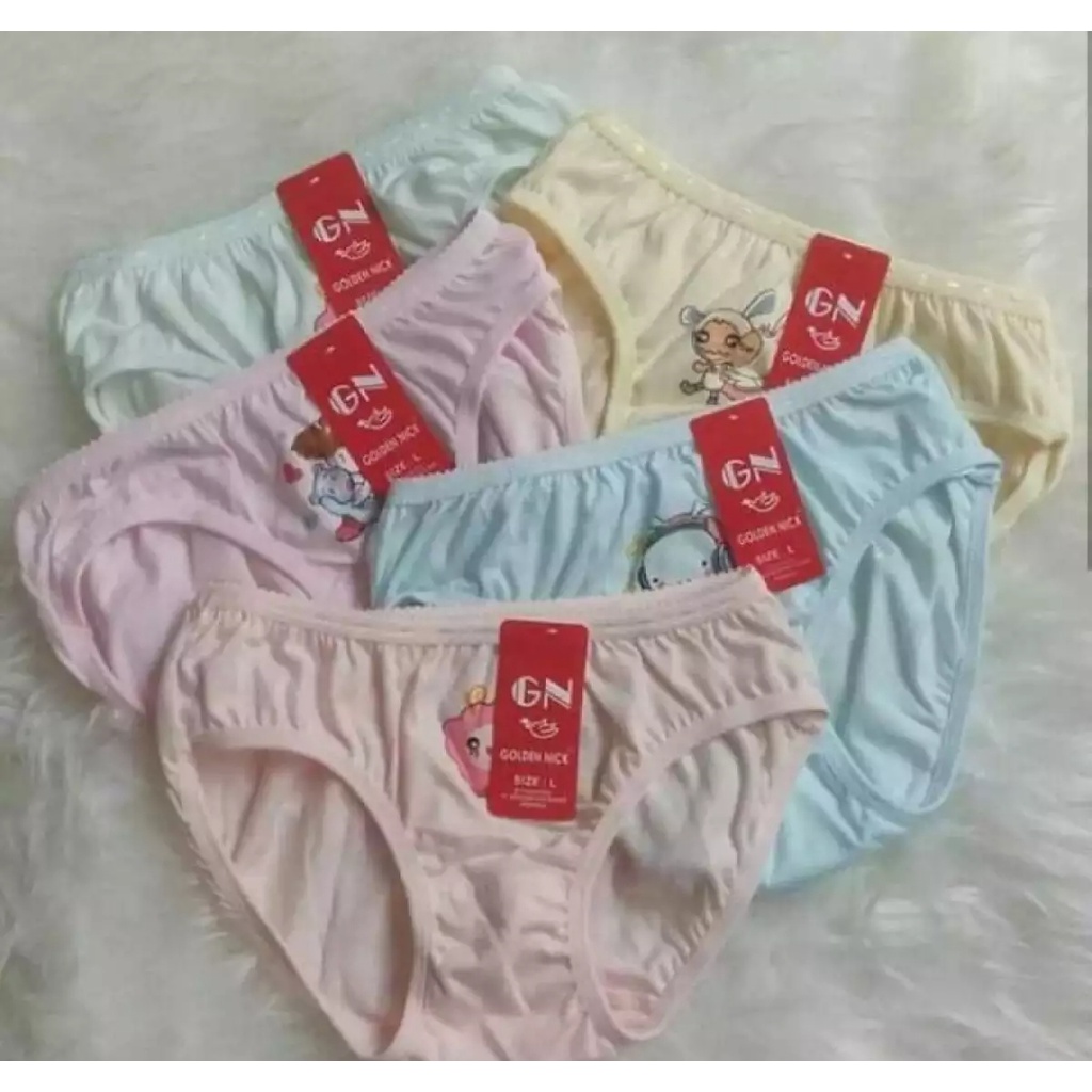 6 Pcs Celana Dalam Anak Perempun GN