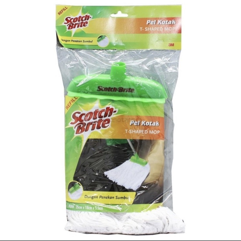 Scotch brite 3M pel katun kotak medium Refill ID-69