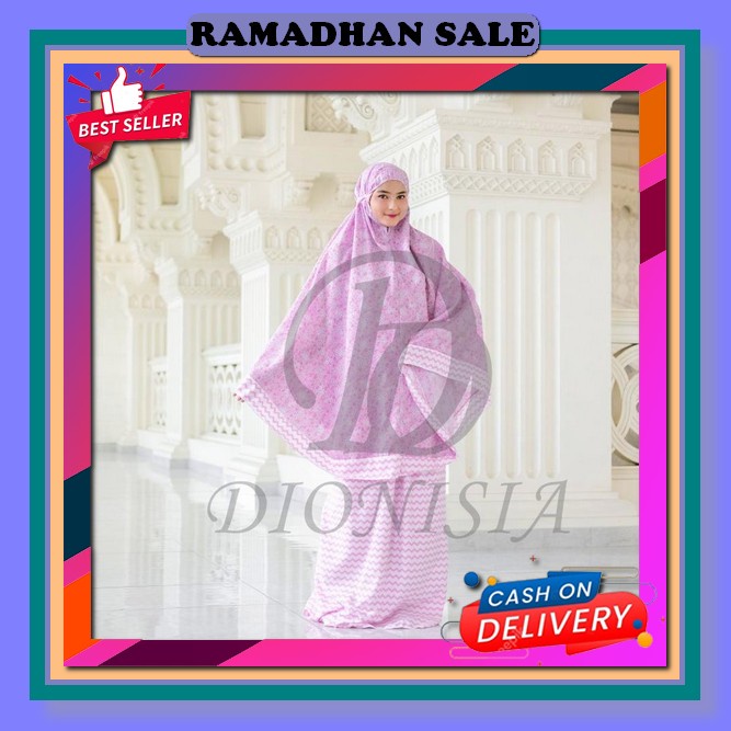 Mukenah Dewasa Jumbo Renda Bahan Adem Halus Mukena Polos Free Tas Traveling Promo Murah Gratis Ongki