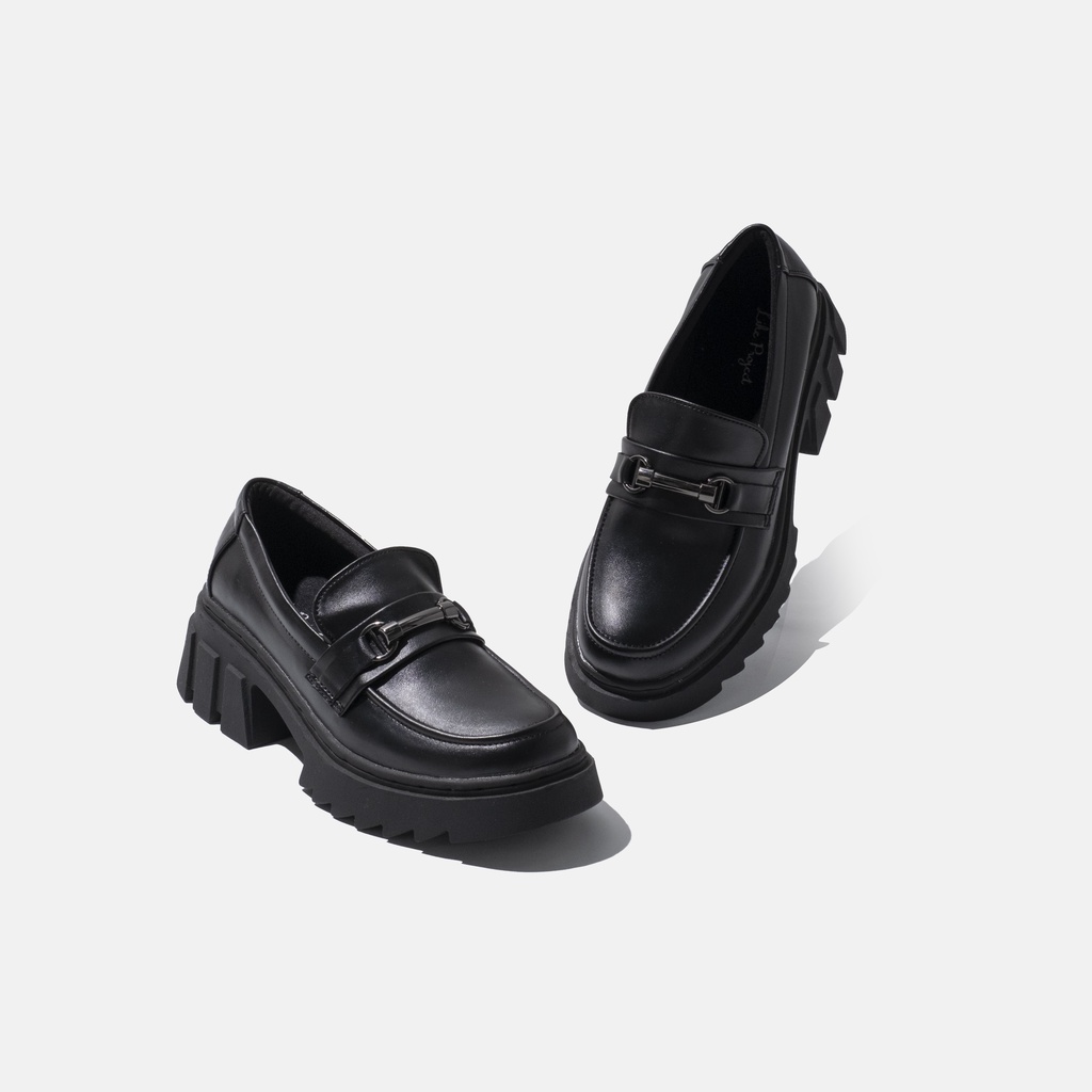 NEW PRODUCT Like Project Sepatu SlipOn Wanita Hak Tinggi &quot;RAISA SHOES&quot; Black