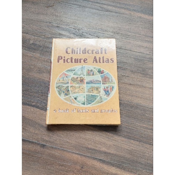PRELOVED CHILDCRAFT PICTURE ATLAS A BOOK OF LANDS AND PEOPLES