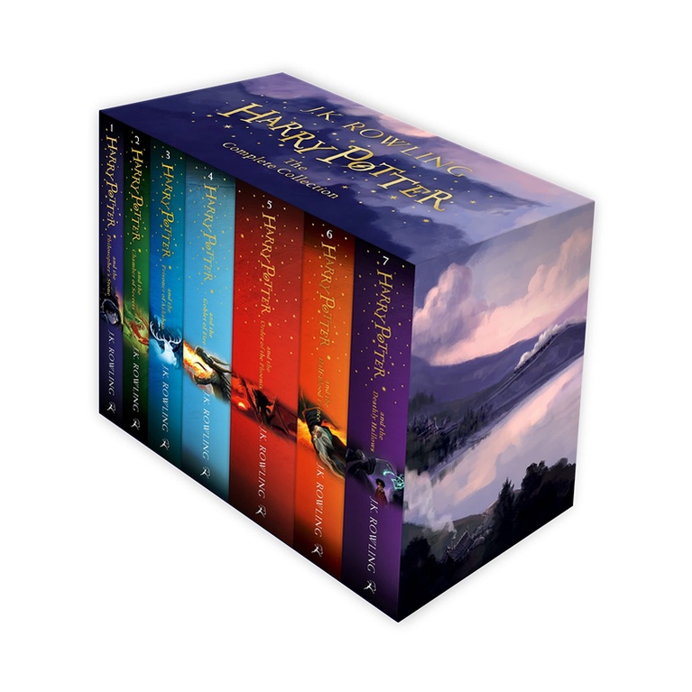 J.K. Rowling - Harry Potter children's paperback box set (English)