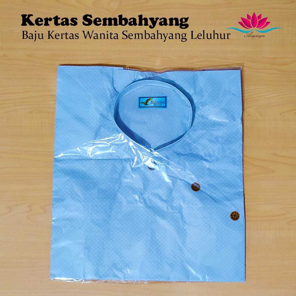 Baju Kertas Sembahyang Wanita OPP / Cheng Beng / Leluhur