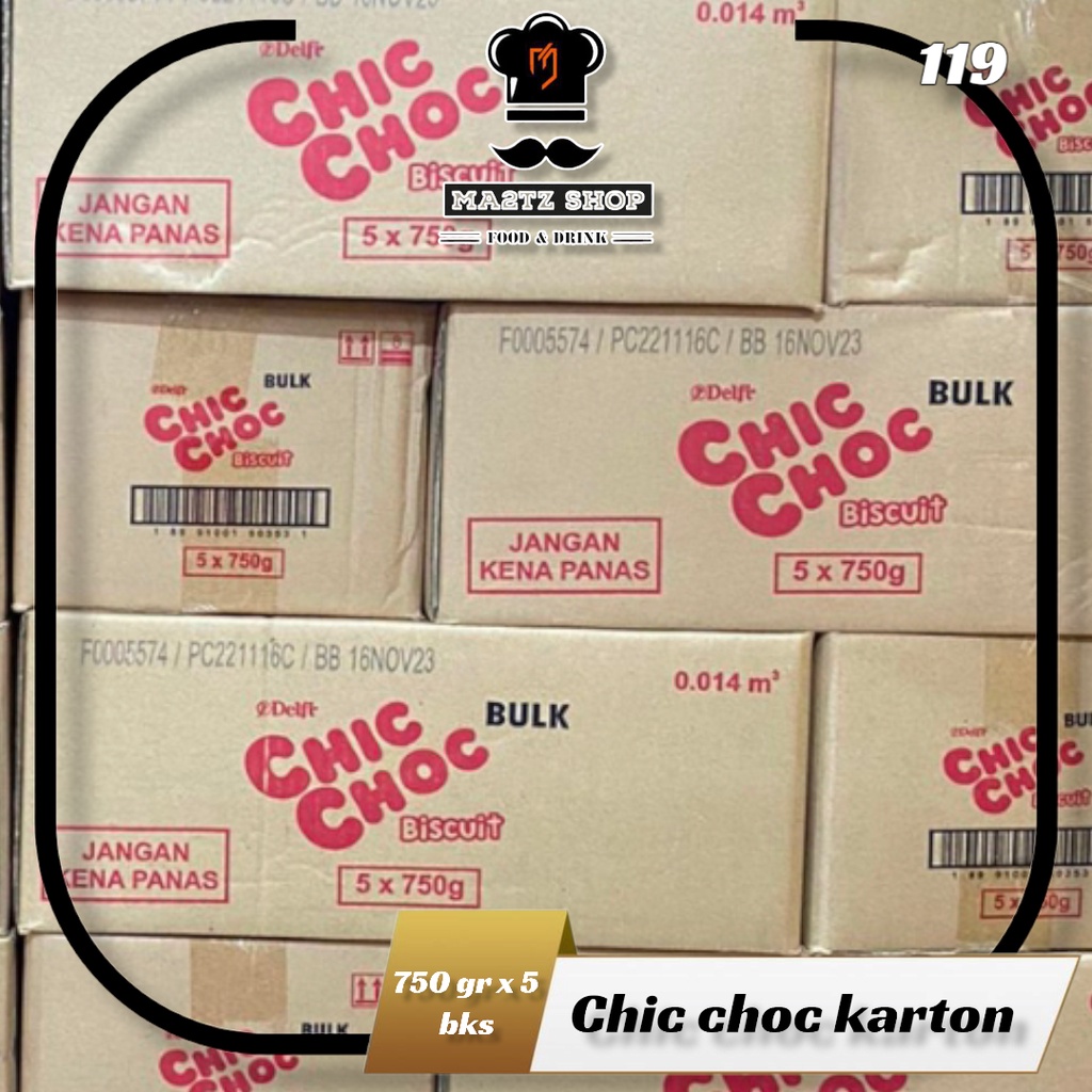 

Chic Choc Karton / dus 750gr (isi 5 bks)