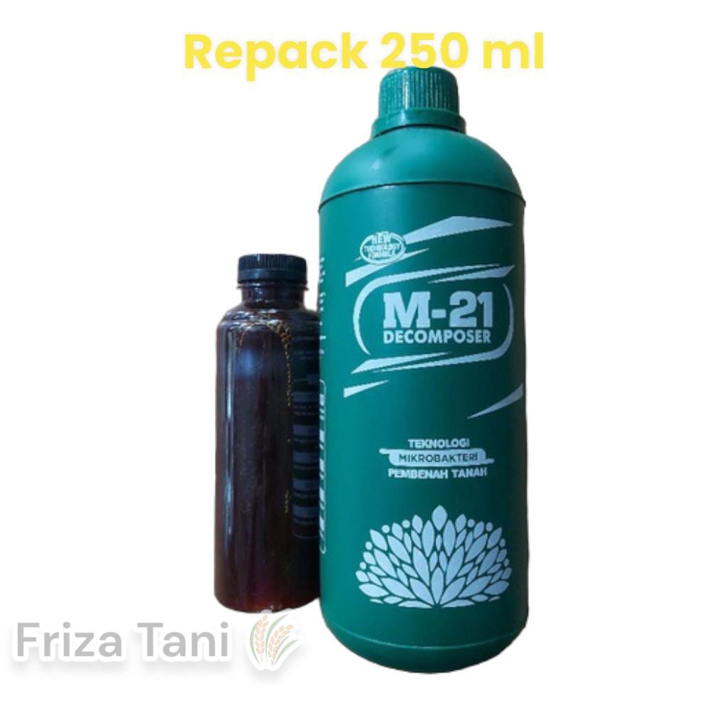 Repack 250 ml M21 Dekomposer kemasan Mikroba 3x lebih banyak dari EM4 bekerja 10x lebih cepat dan ef