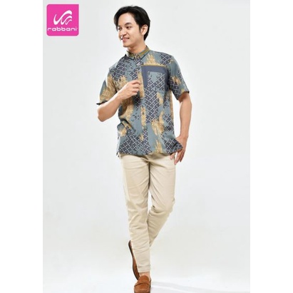 Kemko Couple Syera Pdk-Kemeja Koko Lengan Pendek Sarimbit Rabbani Baju koko Dewasa Kemko Atasan coup