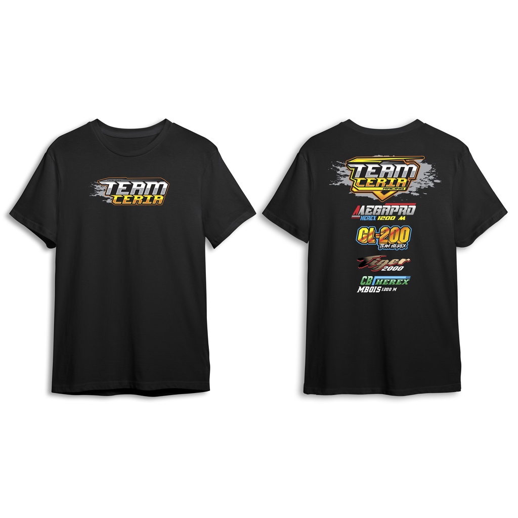 KAOS RACING TEAM CERIA MEGAPRO GL CB HEREX COWOK CEWEK
