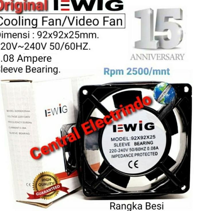 Star Cooling Fan Video Fan 92x92x25mm EWIG. 