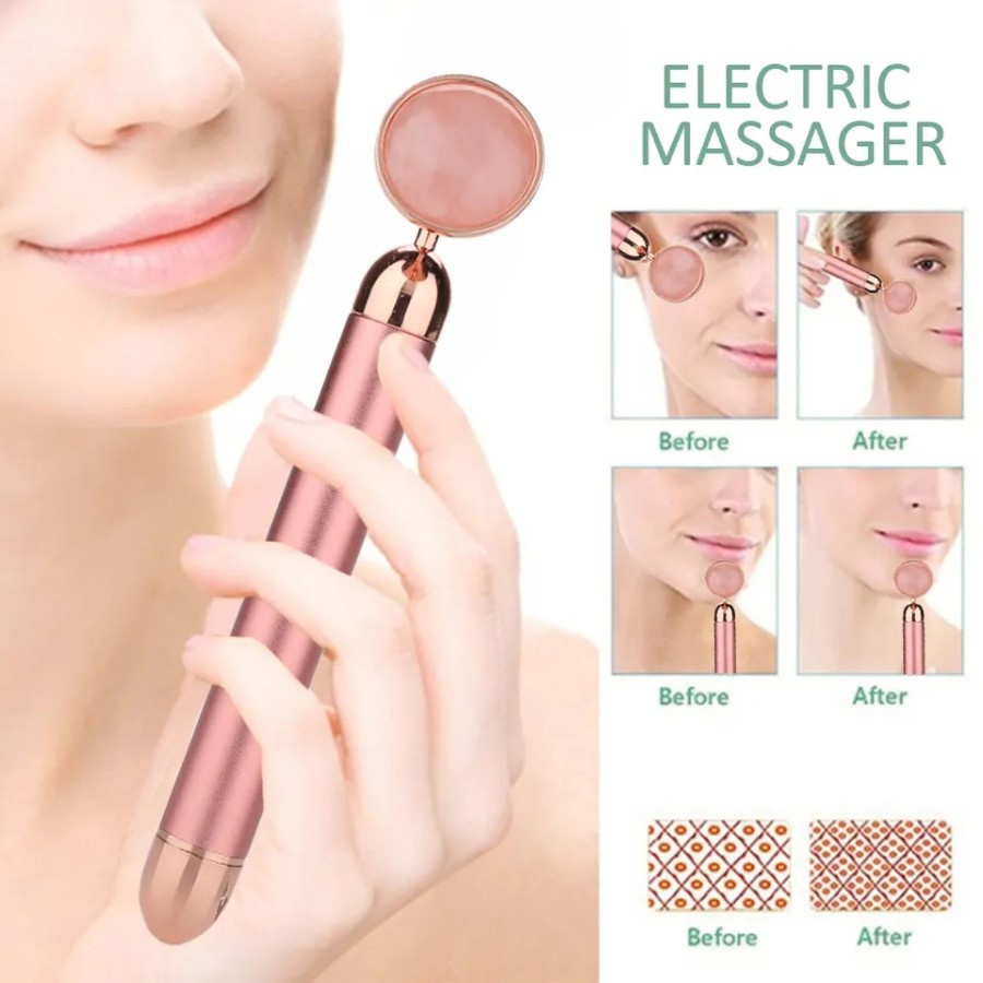 NA - Facial Elektrik Getar Perawatan Wajah Cleaner Massager FEBB