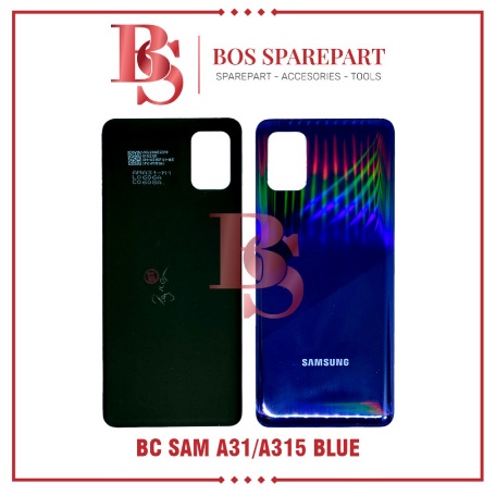 TUTUP BELAKANG SAMSUNG A31 / A315 BLUE / BACK DOOR / BACK COVER