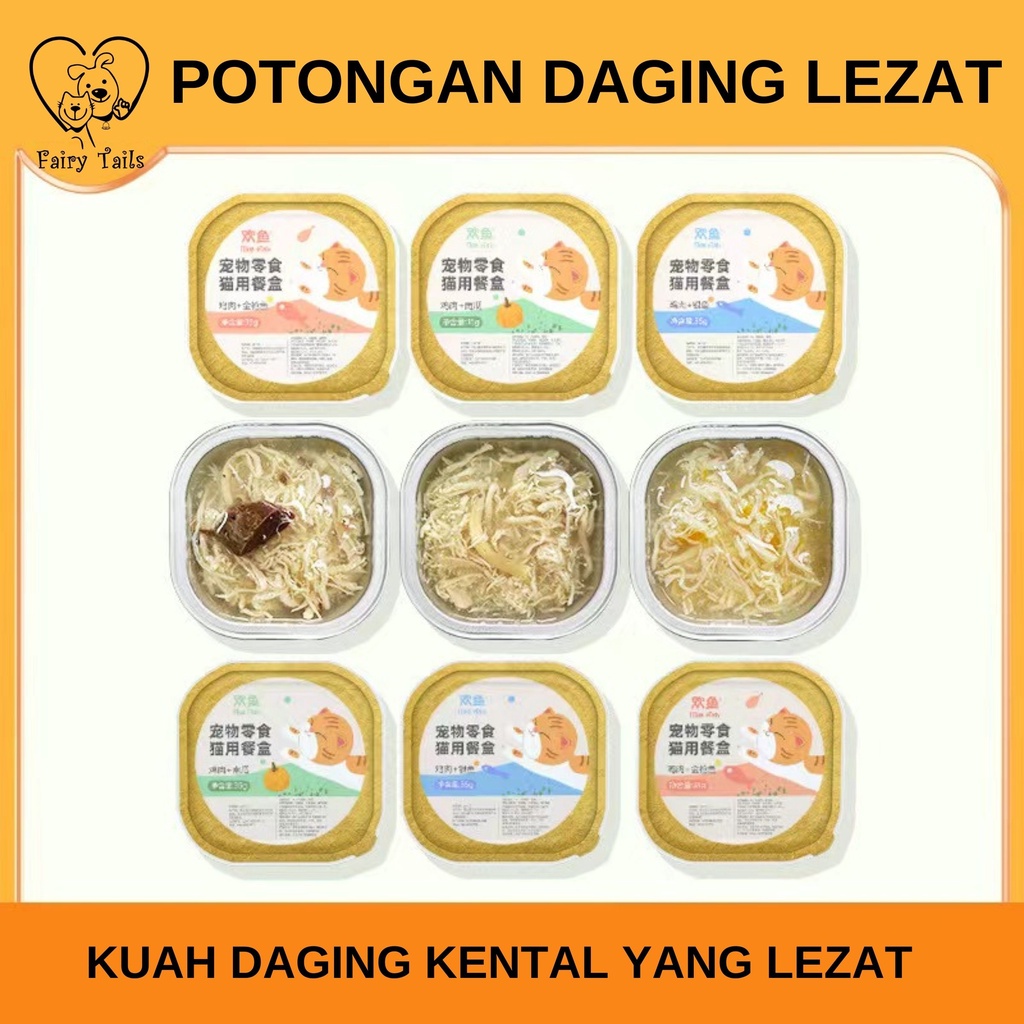Sup Daging Makanan Basah Pouch Morty's Choice Untuk Kucing Anabul Makanan Utama Kuah Kaldu Ekstrak Konsentrat Daging Murni / Meat Soup for Cat