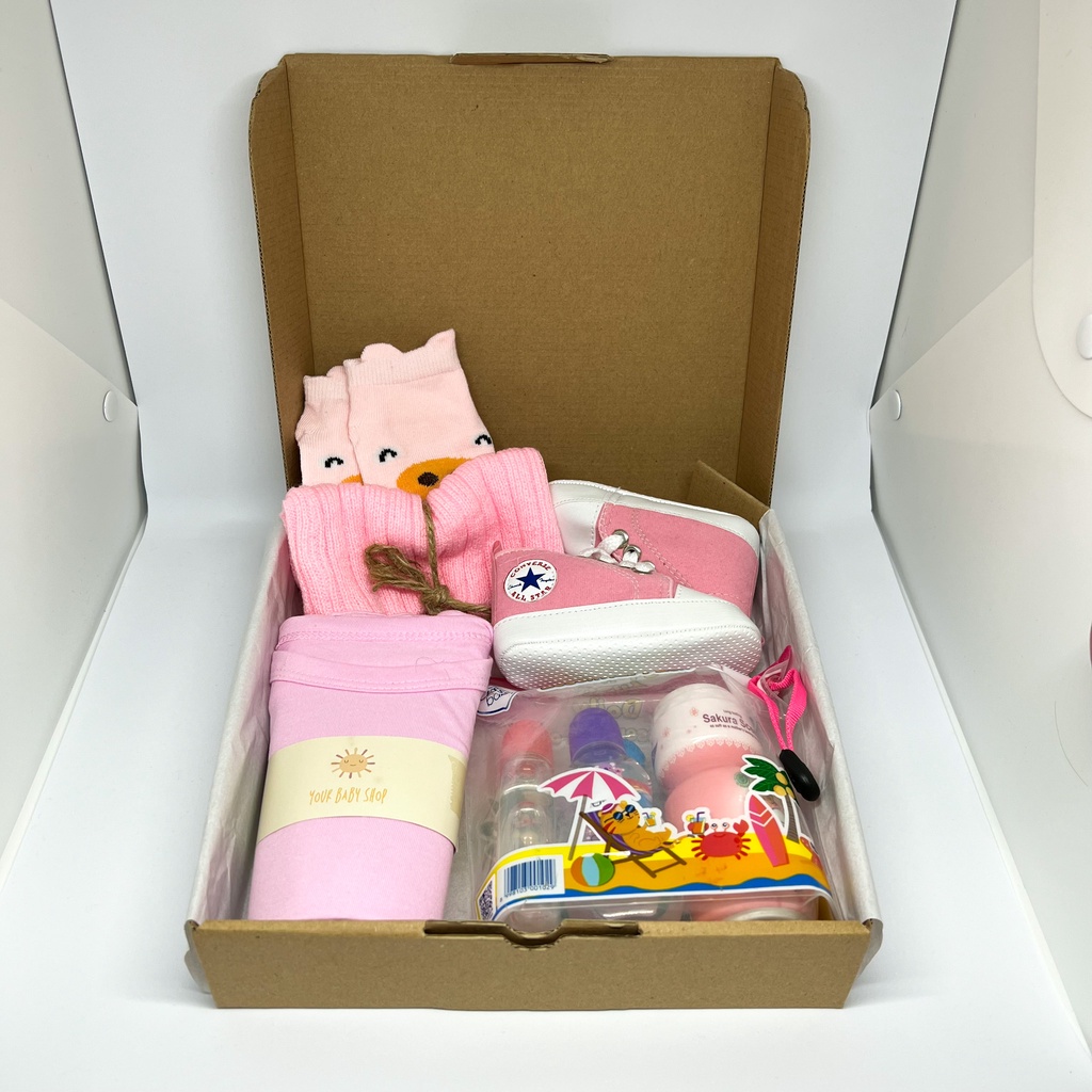 YBS Premium Hampers Bayi 5 in 1 Kado Lahiran Bayi Perlengkapan Bayi Newborn Unisex Baby Giftset