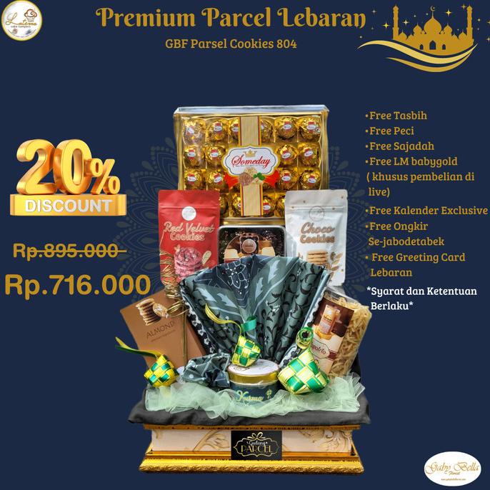 

Parcel Lebaran Gbf 804, Hamper Cookies, Hamper Lebaran, Hamper Premium Keranjangdilan