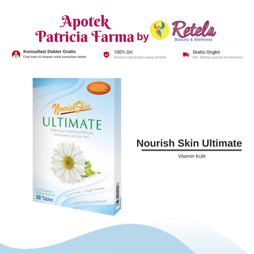 Nourish Skin Ultimate 30 Tablet