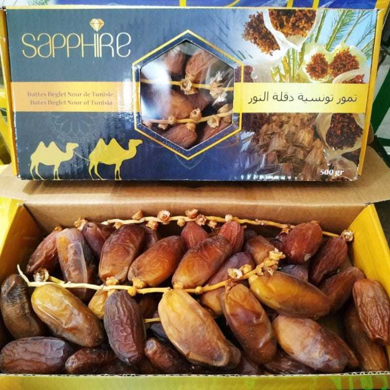 

KURMA TUNISIA SAPPHIRE 500 GR DATTES DELGET NOUR DE TUNISIE