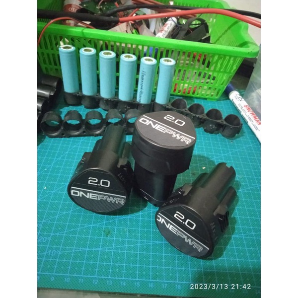 BATERAI 12V BATRAI BOR CORDLESS JLD NAGAWA MODERN KAMOLEE