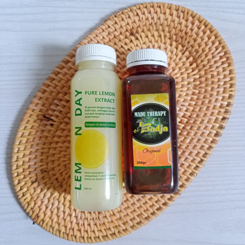 

Paket Sehat ( Sari Lemon Day + Madu Hutan)