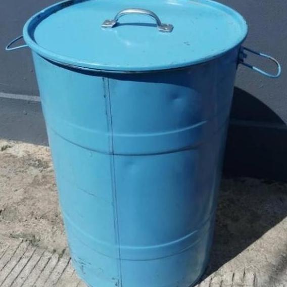 Promo  Drum/Tempat Sampah Besi/Tong Sampah Besi/Tempat Bakar Natqueen_Store