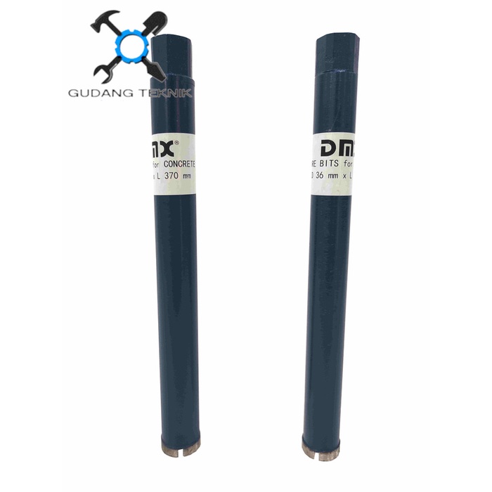 Mata Bor Coring Beton 36x370mm 38x370mm DMX / Mata Bor Pelubang Beton 36mm 38mm x 37cm DMX