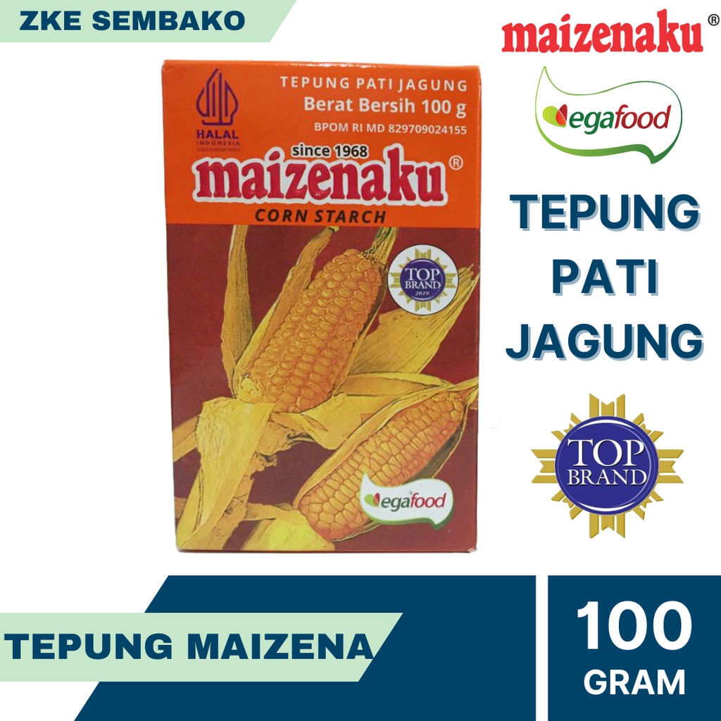 

Tepung Maizena / Tepung Pati Jagung Maizenaku 100gr